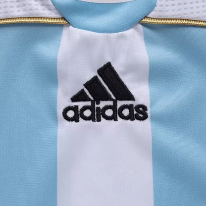 Retro Messi #19 2006 Argentina Home Soccer Jersey
