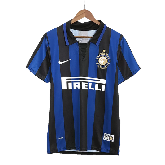 Retro 2007/08 Inter Milan Home Soccer Jersey