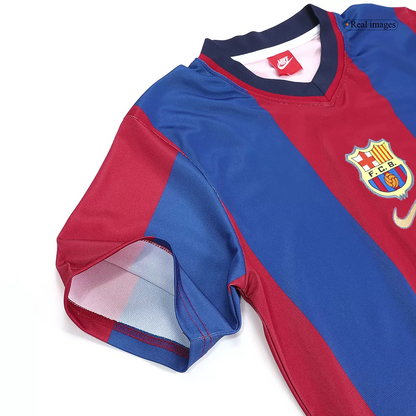 Retro 1998/99 Barcelona Home Soccer Jersey