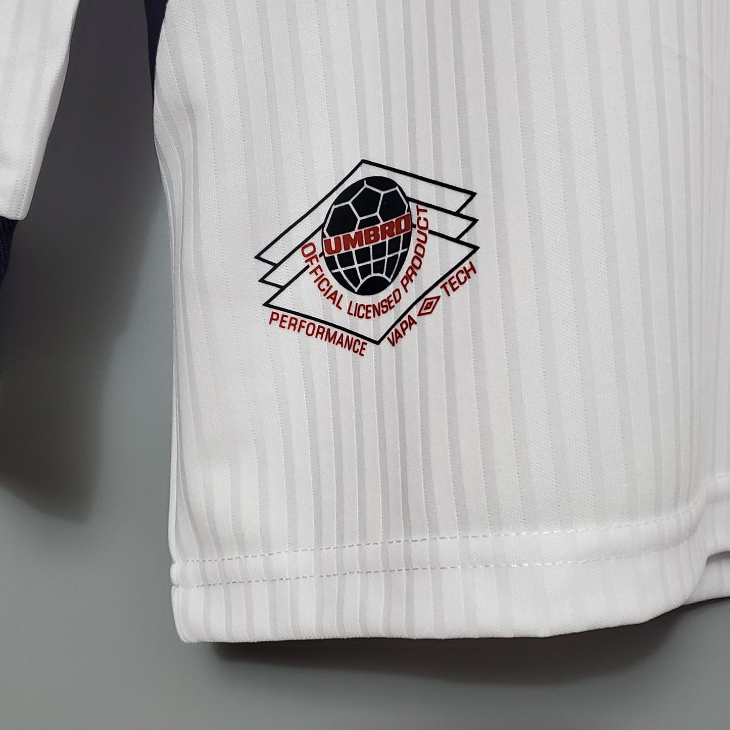 Retro England 1998 Home Jersey Long Sleeves