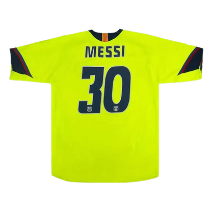 Retro MESSI #30 2005/06 Barcelona Away Soccer Jersey