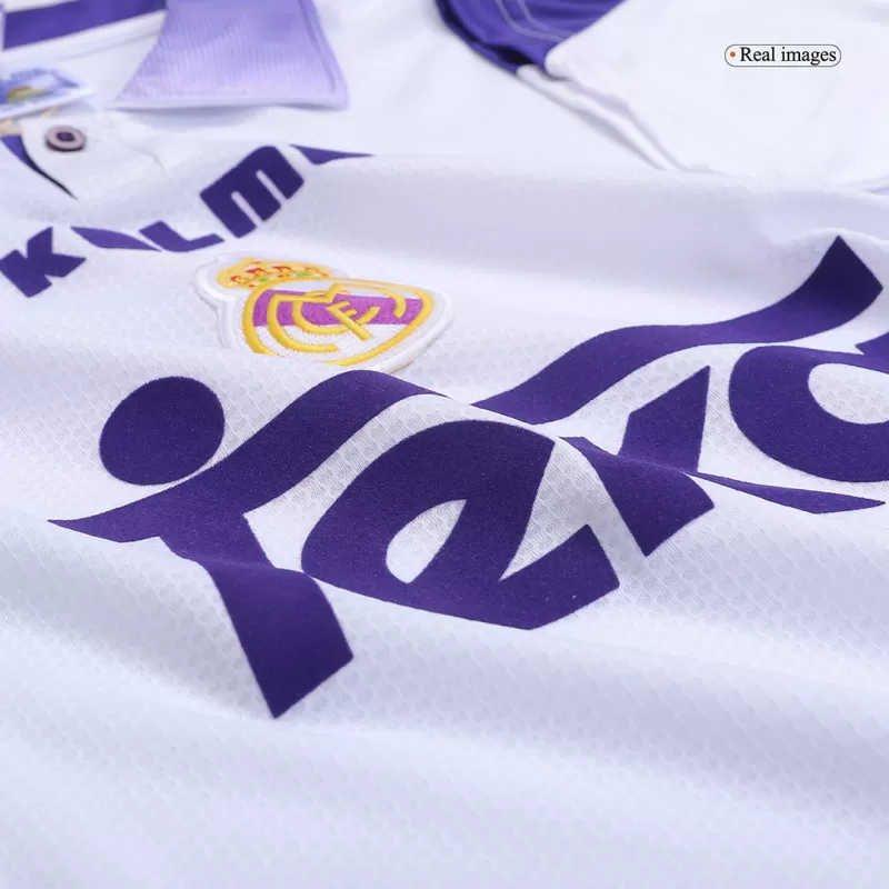 Retro 1997/98 Real Madrid Home Soccer Jersey