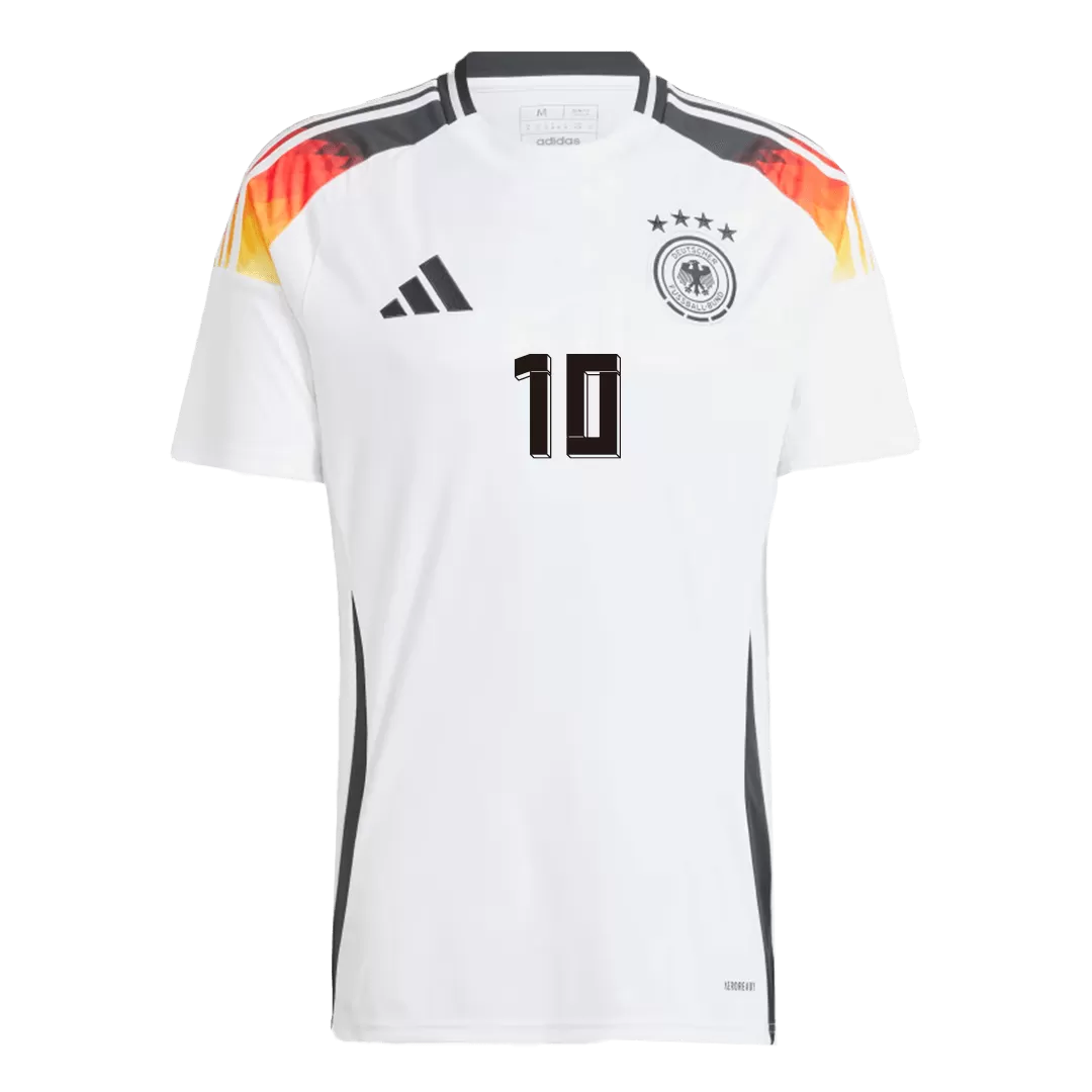 MUSIALA #10 Germany Home Soccer Jersey Euro 2024