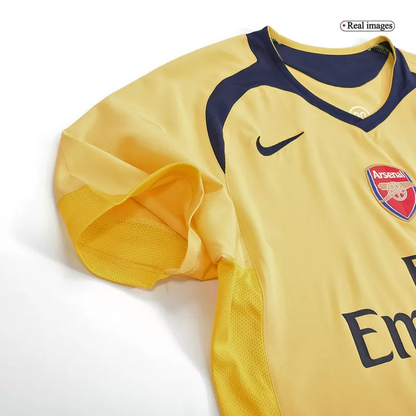 Retro 2006/07 Arsenal Away Soccer Jersey