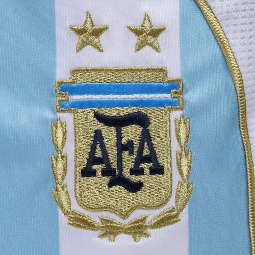 Retro Messi #19 2006 Argentina Home Soccer Jersey