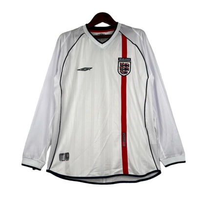 England 2002 Home Jersey Longsleeves