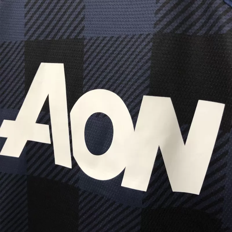 Retro 2013/14 Manchester United Away Soccer Jersey