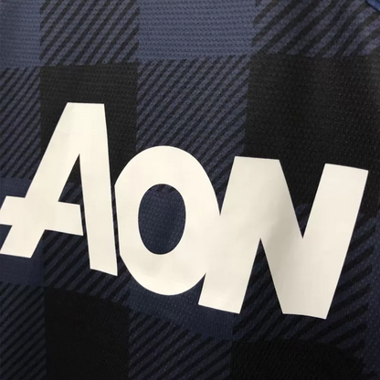 Retro 2013/14 Manchester United Away Soccer Jersey
