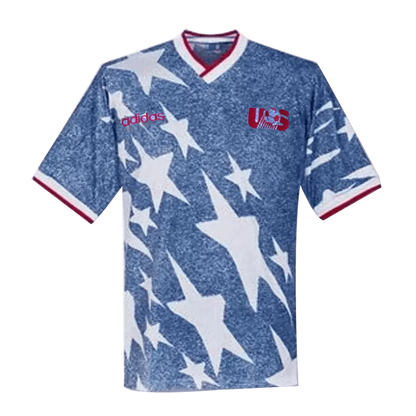Retro 1994 USA Away Soccer Jersey