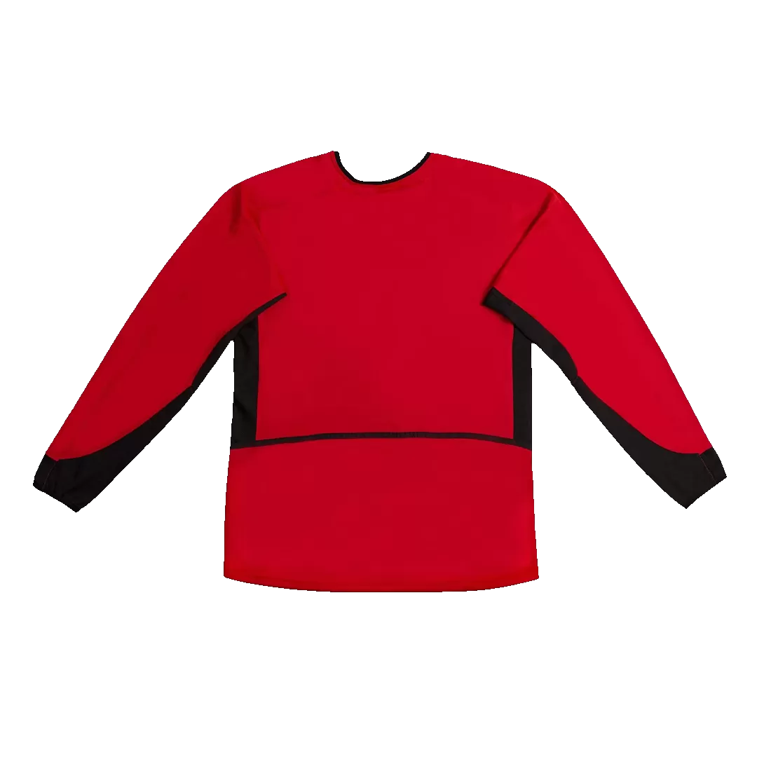 Retro 2002/03 Manchester United Home Long Sleeve Soccer Jersey