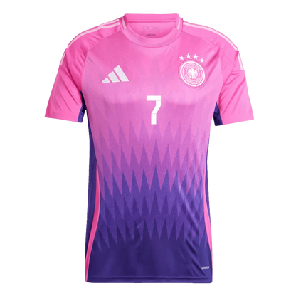HAVERTZ #7 Germany Away Soccer Jersey Euro 2024
