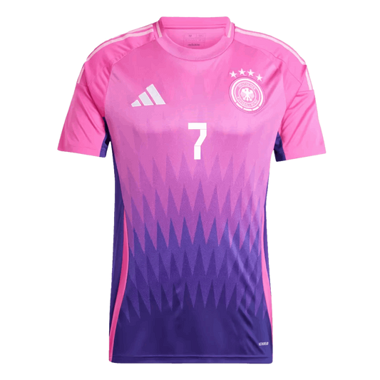 HAVERTZ #7 Germany Away Soccer Jersey Euro 2024