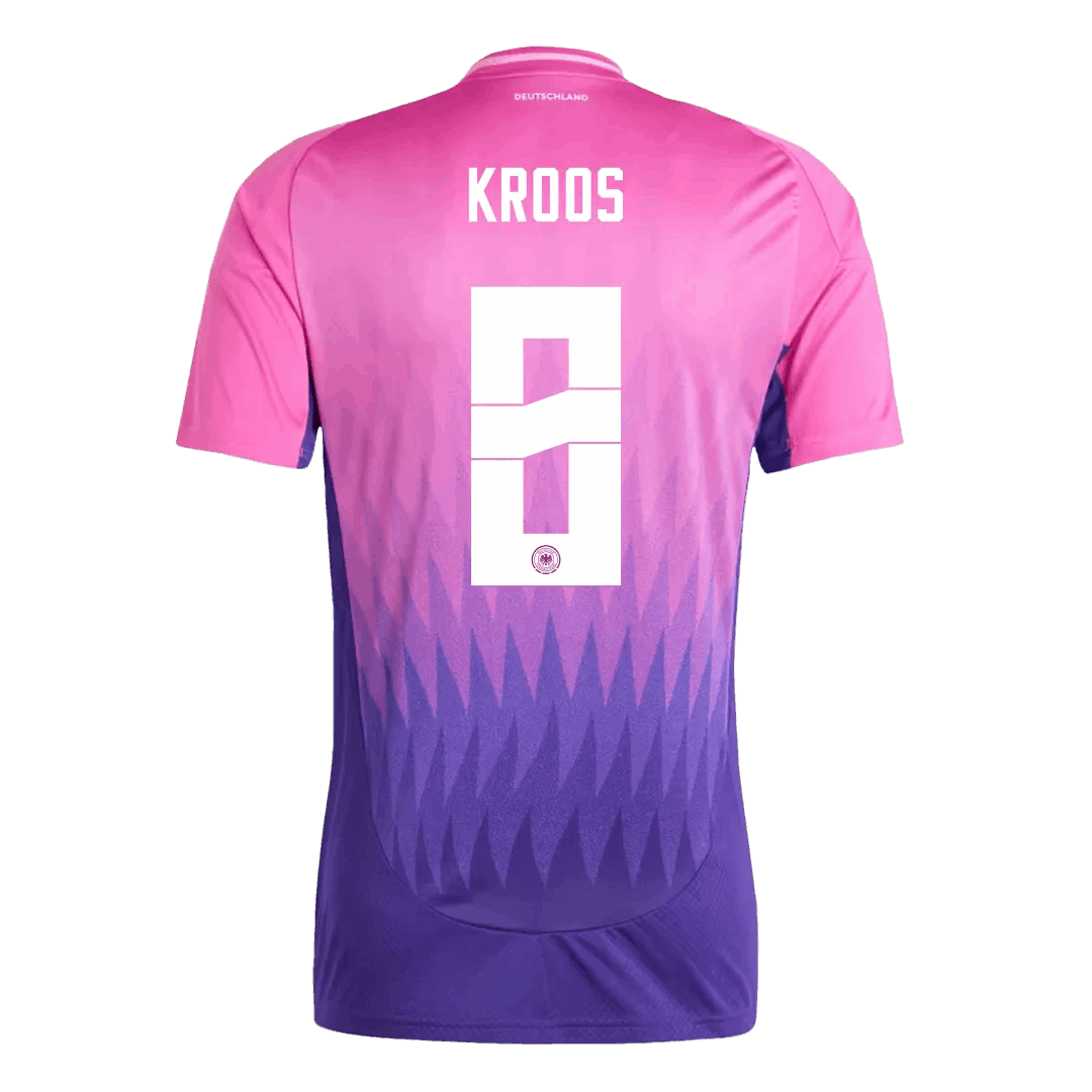 KROOS #8 Germany Away Soccer Jersey Euro 2024