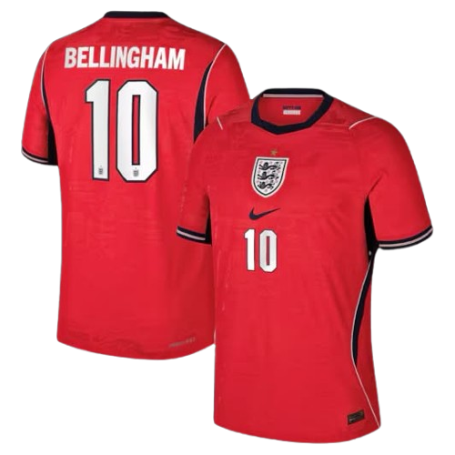 BELLINGHAM #10 England FIFA World Cup Away Soccer Jersey 2026