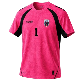 Cape Verde Pink Jersey 2026 Goalkeeper Jersey VOZINHA #1